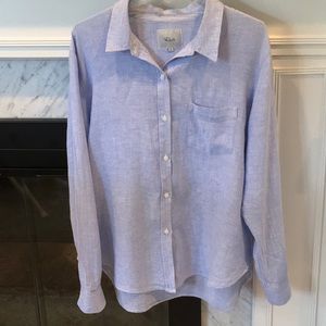 Rails Linen Blend Button Down Shirt